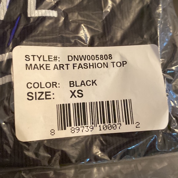 NWT REVOLVE Daydream Nation Make Art Fashion Top In Black Size XS, M, or Large - Picture 6 of 8